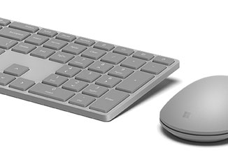 Microsoft เปิดตัว Modern Keyboard คีย์บอร์ดแบบไร้สาย ราคาเท่า Apple Magic Keyboard ที่ 4,500 บาท แต่ล้ำกว่าเพราะสามารถสแกนลายนิ้วมือได้ 