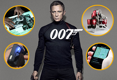ไม่ได้มีแค่ในหนัง! รวม 5 เทคโนโลยีสุดล้ำที่ถอดแบบมาจากหนังสายลับ James Bond 007