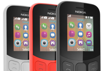 โนเกีย เปิดตัว Nokia 130 (2017) ลุยตลาดฟีเจอร์โฟนราคาประหยัด มีกล้องในตัวและรองรับ microSD Card เคาะราคาเบา ๆ สบายกระเป๋าเพียง 700 บาท