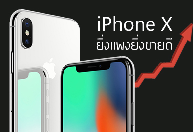 iPhone X ยิ่งแพงยิ่งขายดี นักวิเคราะห์เชื่อ เพราะ Apple มีนวัตกรรมและฐานลูกค้าที่เหนียวแน่น