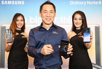 ซัมซุง เปิดตัว “กาแลคซี่ โน้ต 8” ในประเทศไทย ภายใต้แนวคิด “Do Bigger Things - ทำให้ใหญ่กว่าใจคิด” ตอกย้ำผู้นำนวัตกรรมตลาดสมาร์ทโฟนทั่วโลก