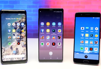 เปรียบเทียบความเร็วในการเปิดแอปฯ บนมือถือเรือธง 3 รุ่นยอดนิยม Pixel 2 XL vs Samsung Galaxy Note 8 vs OnePlus 5 รุ่นใดเร็วกว่า มาชม! [มีคลิป]