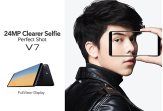 Vivo เปิดตัวพรีเซนเตอร์ใหม่ พีช พชร จิราธิวัฒน์ กับ Vivo V7 ชัดครบทุกแอคชั่น ชัดเจนด้วยกล้องหน้า 24 ล้านพิกเซล เต็มๆ กับ FullviewTM Display 