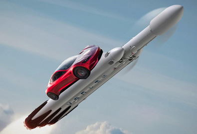 จะเป็นอย่างไรเมื่อ Tesla Roadster รถยนต์พลังไฟฟ้าของ Elon Musk ถูกปล่อยออกจากจรวด Falcon Heavy เพื่อทำภารกิจสำรวจดาวอังคาร (มีคลิป)