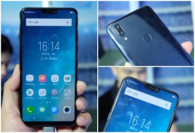 [พรีวิว] Vivo V9 สมาร์ทโฟนเซลฟีกล้องหน้า 24 ล้านพร้อมกล้องคู่ด้านหลัง ผสานพลัง AI อัจฉริยะ โดดเด่นด้วยจอไร้ขอบ 6.3 นิ้ว บนระบบ Android 8.1 ใหม่ล่าสุด