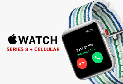 Apple Watch Series 3 รุ่น Celllar โทรออกได้ เตรียมวางจำหน่ายในไทย 5 เมษายนนี้ เคาะราคาเริ่มต้นที่ 14,500 บาท