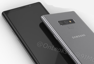 เผยภาพเรนเดอร์ Samsung Galaxy Note9 แบบ 360 องศา พบดีไซน์ยังเหมือน Note8 แต่ปรับตำแหน่งสแกนลายนิ้วมือไปอยู่ด้านล่างกล้องคู่ด้านหลัง