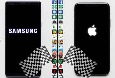 ให้คลิปตัดสิน ทดสอบประชันความเร็วในการเปิดแอปพลิเคชันระหว่าง Samsung Galaxy Note 9 vs iPhone X รุ่นไหนตอบสนองได้เร็วกว่า ?