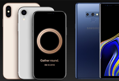 อุ่นเครื่องก่อนเปิดตัวคืนนี้! เปรียบเทียบขนาด iPhone XS Max และ iPhone XC เครื่องดัมมี่ กับ Samsung Galaxy Note 9 แตกต่างกันแค่ไหน ?