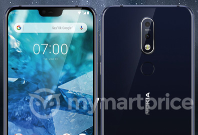 หลุดภาพเรนเดอร์ Nokia 7.1 Plus (Nokia X7) จ่อมาพร้อมดีไซน์จอบาก และกล้องคู่เลนส์ ZEISS ลุ้นจ่อเปิดตัวปลายปีนี้