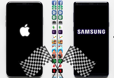 ชมกันอีกคลิป เปรียบเทียบความเร็วในการเปิดแอปฯ ระหว่าง iPhone XS Max และ Samsung Galaxy Note 9 สูสีกันมากน้อยแค่ไหน ?