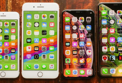เปรียบเทียบขนาด iPhone ในช่วง 5 ปีที่ผ่านมา พบตัวเครื่องหนาขึ้นทุกปี iPhone 6 ตัวเครื่องบางสุด ส่วน iPhone XR ตัวเครื่องหนาสุด