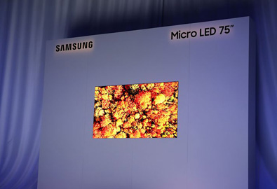 [CES 2019] Samsung เปิดตัวจอภาพ MicroLED ขนาด 75 นิ้ว ยกระดับทีวียุคอนาคต สามารถนำมาประกอบและต่อเป็นหน้าจอในขนาดที่ต้องการได้
