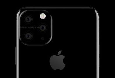iPhone XI (iPhone 11) เผยภาพร่างชุดล่าสุด จ่อมาพร้อมกล้องด้านหลัง 3 ตัวในกรอบสี่เหลี่ยม คล้าย Huawei Mate 20
