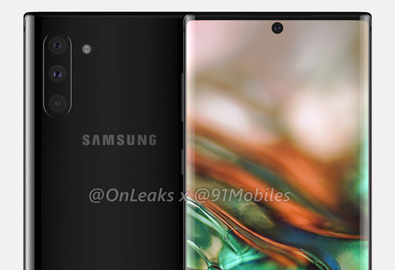 Samsung Galaxy Note 10 ชมภาพเรนเดอร์ที่ว่ากันว่า เหมือนตัวเครื่องจริงมากที่สุดแบบ 360 องศา ทั้งหน้าจอเจาะรูแบบใหม่ และกล้องหลัง 3 ตัวแนวตั้ง 