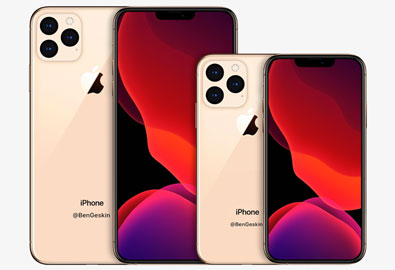 iPhone XII (iPhone รุ่นปี 2020) เผยภาพคอนเซ็ปต์ที่อ้างอิงจากข่าวลือ คาด iPhone XII Max จอใหญ่ขึ้นเป็น 6.7 นิ้ว และปรับจอบากให้มีขนาดเล็กลง