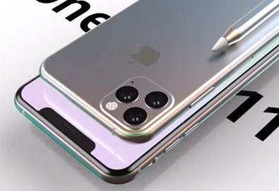 iPhone 11 Pro ชมคอนเซ็ปต์ล่าสุด มาพร้อมกล้องด้านหลัง 3 ตัว และรองรับ Apple Pencil บนดีไซน์จอบาก และบอดี้สีสันใหม่แบบ Aura Glow