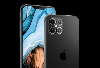 iPhone 12 (iPhone ปี 2020) ชมภาพเรนเดอร์ล่าสุด ยังคงใช้ดีไซน์จอบาก แต่ปรับขนาดเล็กลง พร้อมอัปเกรดเป็นกล้องหลัง 4 ตัว