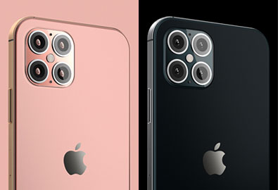 iPhone 12 Pro ชมภาพคอนเซ็ปต์ตัวเครื่อง 2 สีใหม่ Rose Gold และ Midnight Blue บนดีไซน์ตัวเครื่องสไตล์เดียวกับ iPhone 4 พร้อมอัปเกรดเป็นกล้องหลัง 4 ตัว