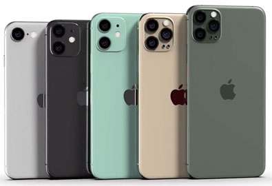 ลือว่อนเน็ต Apple อาจเปิดตัว iPhone รุ่นรองรับ 5G มากถึง 4 รุ่นในปีหน้า ประเดิมเปิดตัวก่อน 2 รุ่นในช่วงครึ่งแรกของปี 2020 คาดมี iPhone SE 2 (iPhone 9) ด้วย