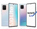 เปิดตัว Samsung Galaxy S10 Lite และ Samsung Galaxy Note 10 Lite มาพร้อมสเปกระดับเรือธง พร้อมกล้องหลัง 3 ตัว บนดีไซน์หน้าจอเจาะรูขนาด 6.7 นิ้ว เคาะราคาเริ่มต้นที่ 20,000 บาท