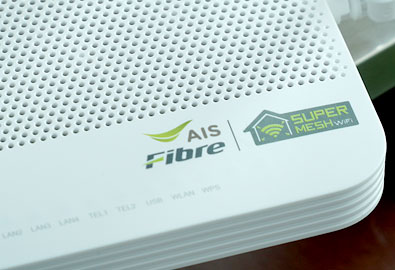 ทดสอบเน็ตบ้านที่เร็วที่สุด SuperMESH WiFi จาก AIS Fibre ใช้งานเต็มสปีด 1 Gbps ครอบคลุมการใช้งานทั่วทั้งบ้าน เพียง 999 บาท/เดือน เท่านั้น