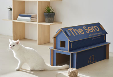 Samsung ผุดไอเดียให้ทาสแมว เมื่อกล่องทีวีซัมซุง สามารถสร้างเป็นบ้านแมวได้หนึ่งหลัง