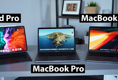 เปรียบเทียบประสิทธิภาพและการใช้งานระหว่าง iPad Pro vs MacBook Pro vs MacBook Air ซื้อรุ่นไหนถึงจะคุ้มค่า ?