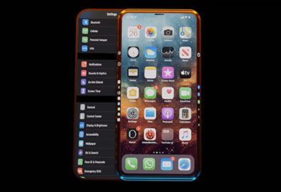 iPhone 13 Slide Pro ชมคอนเซ็ปต์ไอโฟนจอสไลด์ได้ บนดีไซน์จอขอบโค้ง ไร้จอบาก