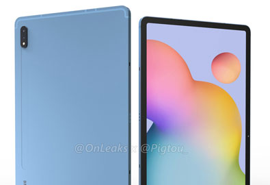 Samsung Galaxy Tab S7 เผยภาพเรนเดอร์แรก คาดมีให้เลือก 2 ขนาดจอ, ใช้ชิป Snapdragon 865 และรองรับ 5G ลุ้นเปิดตัวส.ค.นี้