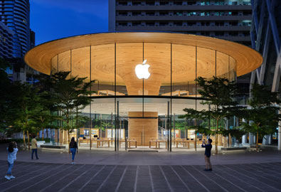 Apple Central World เปิดให้บริการวันแรก 31 ก.ค.นี้ เฉพาะผู้ที่นัดหมายล่วงหน้าเท่านั้น