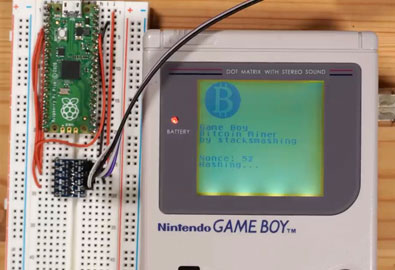 ดัดแปลง Nintendo Game Boy เครื่องเล่นเกมสุดเก๋า เพื่อขุดเหรียญ Bitcoin ผลจะเป็นอย่างไร ชมคลิป