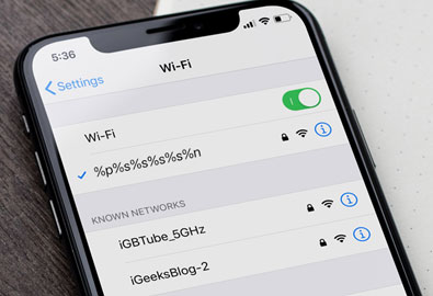 ระวัง! อย่าเชื่อมต่อ Wi-Fi ชื่อแปลก อาจส่งผลทำให้ iPhone ใช้งาน Wi-Fi ไม่ได้