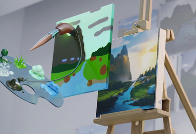 NVIDIA เปิดตัว Canvas แอปฯ AI เปลี่ยนภาพวาดระบายสีให้เป็นภาพวิวแบบสมจริง พร้อมปล่อยเวอร์ชัน beta ให้ลองใช้แล้ววันนี้