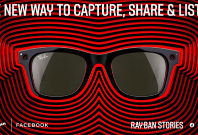 Facebook จับมือ Ray-Ban เปิดตัว Ray-Ban Stories แว่นอัจฉริยะติดกล้อง ถ่ายคลิปถ่ายรูป รับสายได้