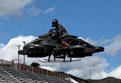 Hoverbike มอเตอร์ไซต์บินได้ วางขายแล้วที่ญี่ปุ่น เคาะราคาเบาะ ๆ ที่ 22.6 ล้านบาท จำกัดเพียง 200 คันเท่านั้น