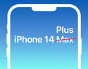 พบเบาะแส iPhone 14 รุ่นจอใหญ่ 6.7 นิ้ว อาจใช้ชื่อว่า iPhone 14 Plus ไม่ใช่ iPhone 14 Max