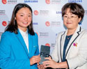 ซัมซุง ผู้สนับสนุนการแข่งขัน Women's Amateur Asia-Pacific Championship (WAAP) ครั้งที่ 4  ร่วมยินดีและมอบรางวัลผลิตภัณฑ์ซัมซุงแก่ผู้ชนะ 