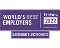 ซัมซุงครองอันดับ 1 “ผู้จ้างงานที่ดีที่สุดในโลก” (World’s Best Employers) ต่อเนื่อง 3 ปีติด จัดอันดับโดย Forbes 
