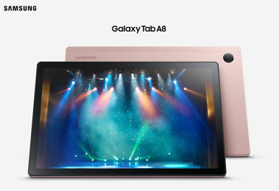 สัมผัสประสบการณ์การใช้งานแท็บเล็ตที่เหนือกว่า จาก Galaxy Tab A8  จอใหญ่ แบตยักษ์ เต็มอิ่มทั้งเรื่องเรียนและความบันเทิง