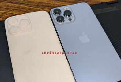 iPhone 14 Pro Max เผยภาพเครื่องจำลอง (dummy) ยืนยันมาพร้อมดีไซน์จอเจาะรู กล้องหลังใหญ่ขึ้น ใส่เคส iPhone 13 Pro Max ไม่ได้