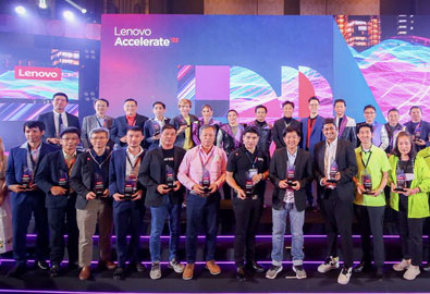 เลอโนโวจัดงาน Lenovo Accelerate 2022 มอบรางวัลบริษัทพาร์ทเนอร์ทั้งไทยและในภูมิภาค