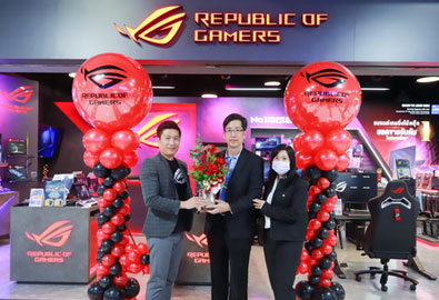 ROG Store แห่งแรกในไทยเปิดแล้วที่ไอทีมอลล์ ฟอร์จูนทาวน์ 
รวบรวมอุปกรณ์สินค้าไอทีและเกมมิ่งครบครัน ทั้งโน้ตบุ๊ก เดสก์ท๊อป 
และสุดยอดเกมมิ่งเกียร์แบรนด์ ROG (Republic of Gamers)