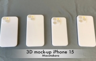 เผยภาพ iPhone 15 เครื่อง mock up ขนาดหน้าจอเท่าเดิม, มี Dynamic Island แต่ใส่กับเคส iPhone 14 ไม่พอดี