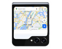 จอด้านนอกของ Samsung Galaxy Z Flip5 จะรองรับการใช้งาน Google Maps และ YouTube โดยไม่ต้องเปิดจอหลักด้านใน