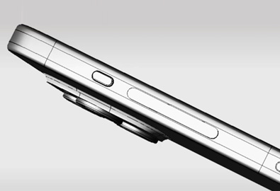 เผยภาพ CAD ของ iPhone 15 Pro ล่าสุด ยืนยันดีไซน์ใหม่ของปุ่มปรับระดับเสียง คาดเป็นปุ่มแบบ Solid-State