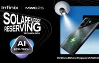 อินฟินิกซ์ พร้อมเปิดตัวเทคโนโลยีสุดล้ำ SolarEnergy-Reserving และ E-Color Shift 2.0 ที่ MWC 2025

