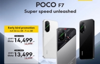 POCO F7 เปิดตัวสมาร์ทโฟนล่าสุด พร้อมชิป Snapdragon 8s Gen 4 ราคาเริ่มต้น 13,499 บาท