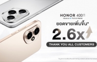 HONOR 400 Series ยอดจองพุ่ง 2.6 เท่า กับสมาร์ตโฟนกล้อง AI แห่งปี