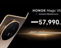 HONOR Magic V5 เปิดตัวมือถือจอพับบางที่สุด 8.8 มม. แบต 5,820mAh พร้อม AI อัจฉริยะ ในราคา 57,990 บาท